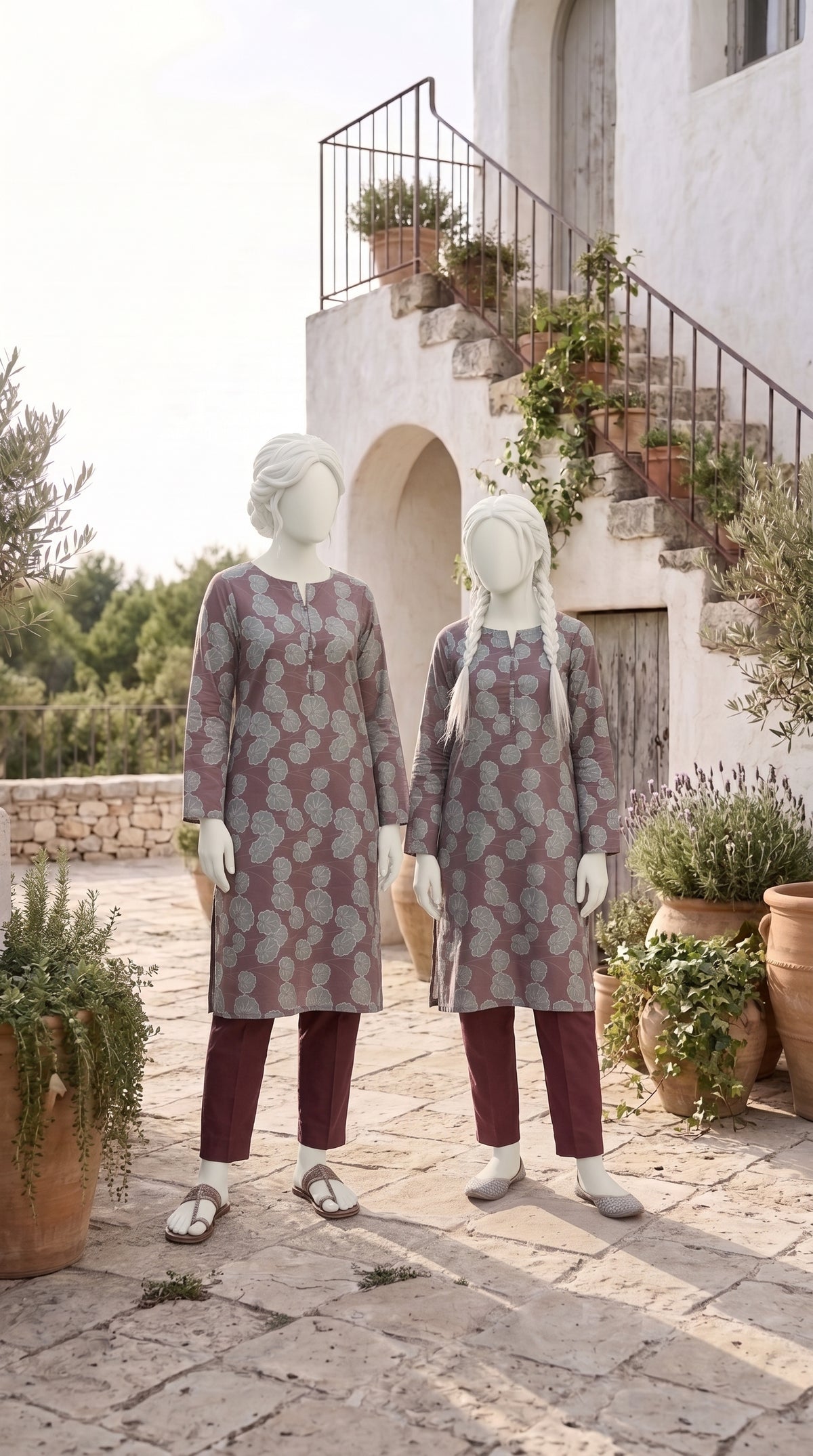 Printed Lawn Unstitched Fabric – FL33