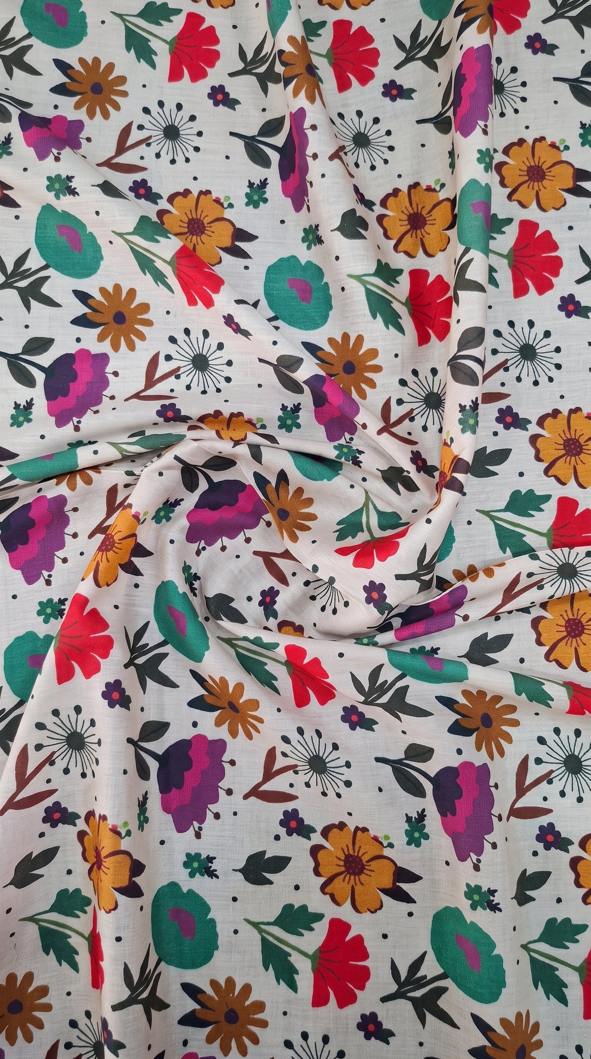 Printed Lawn Unstitched Fabric – FL15