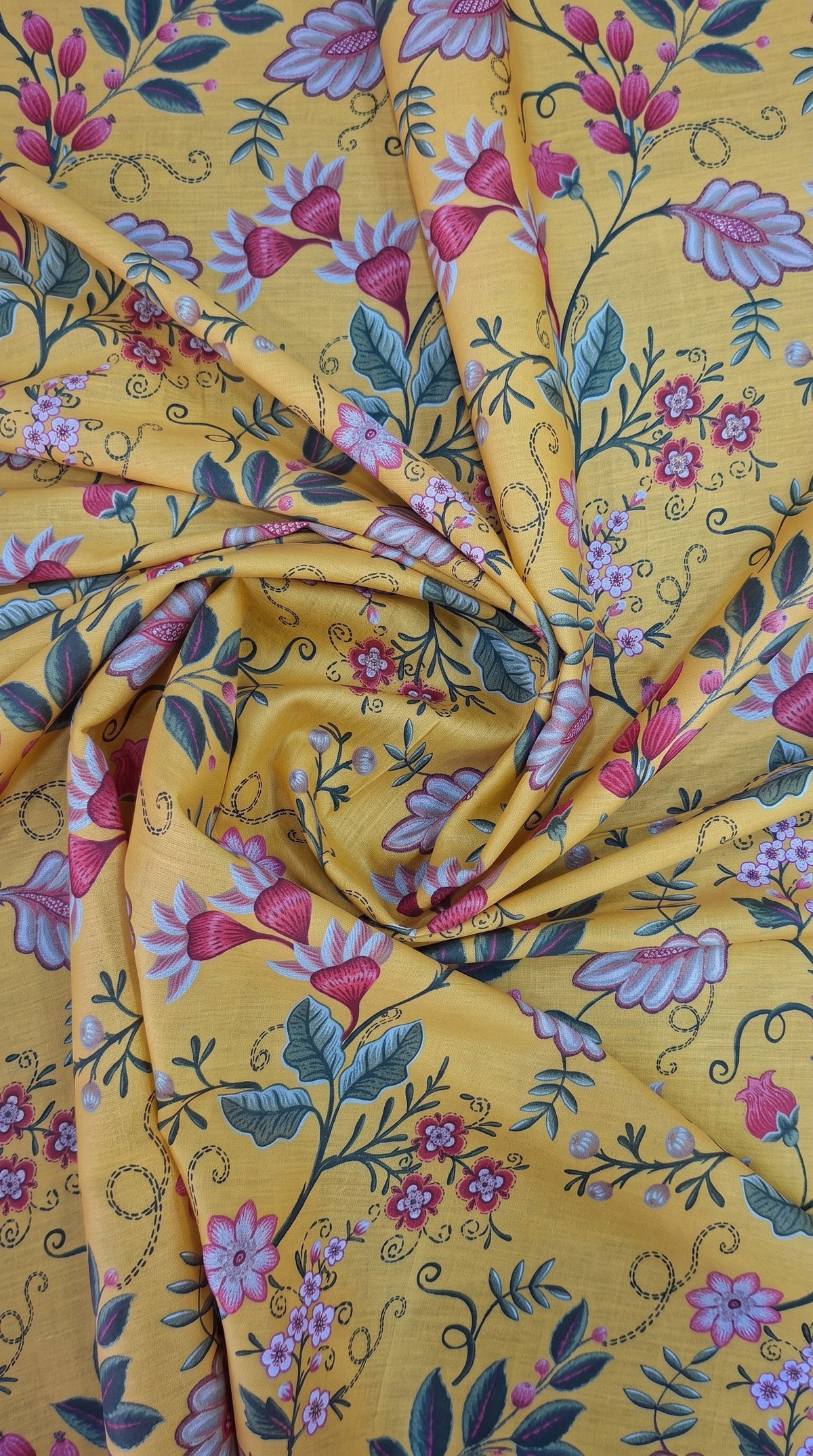 Printed Lawn Unstitched Fabric – FL32