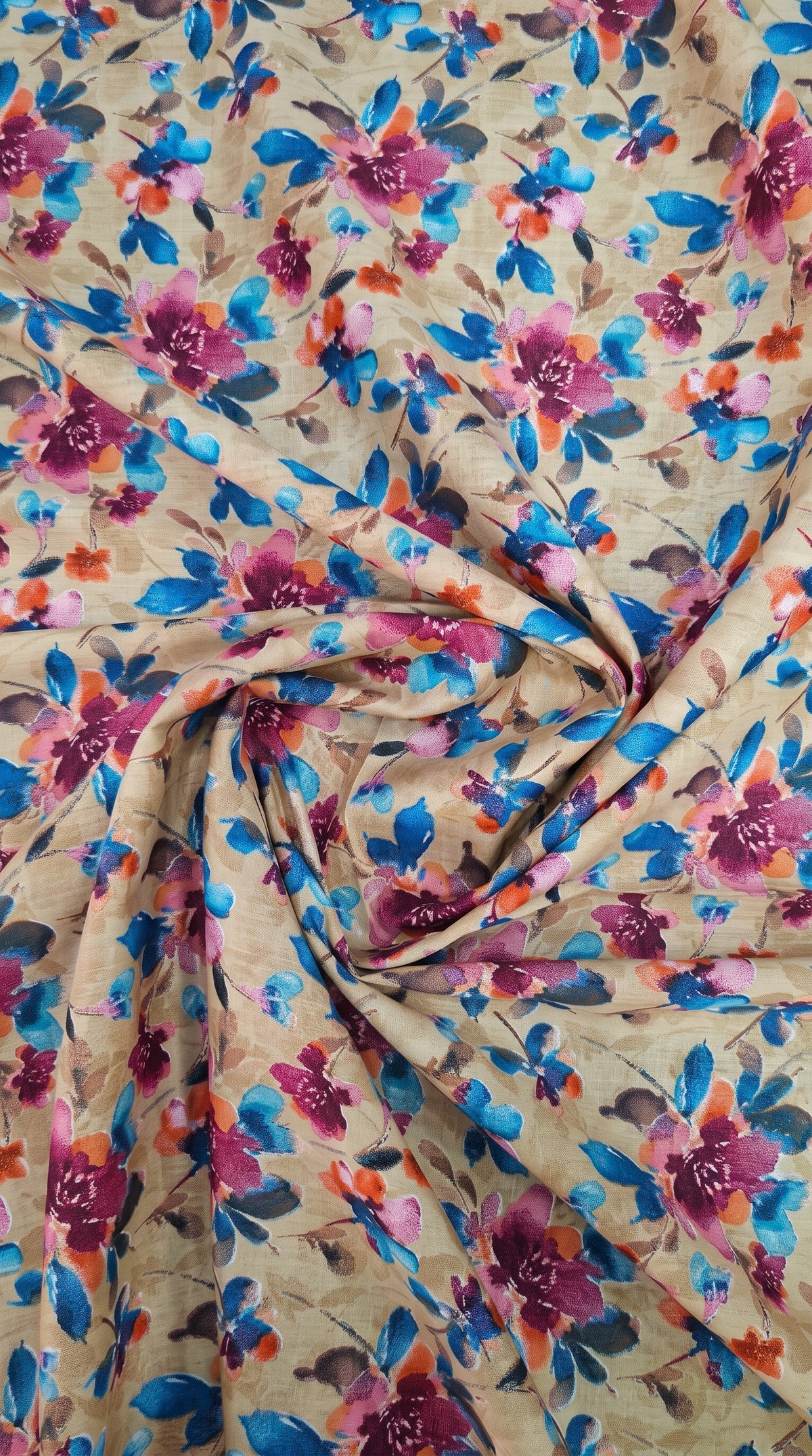 Printed Lawn Unstitched Fabric – FL25