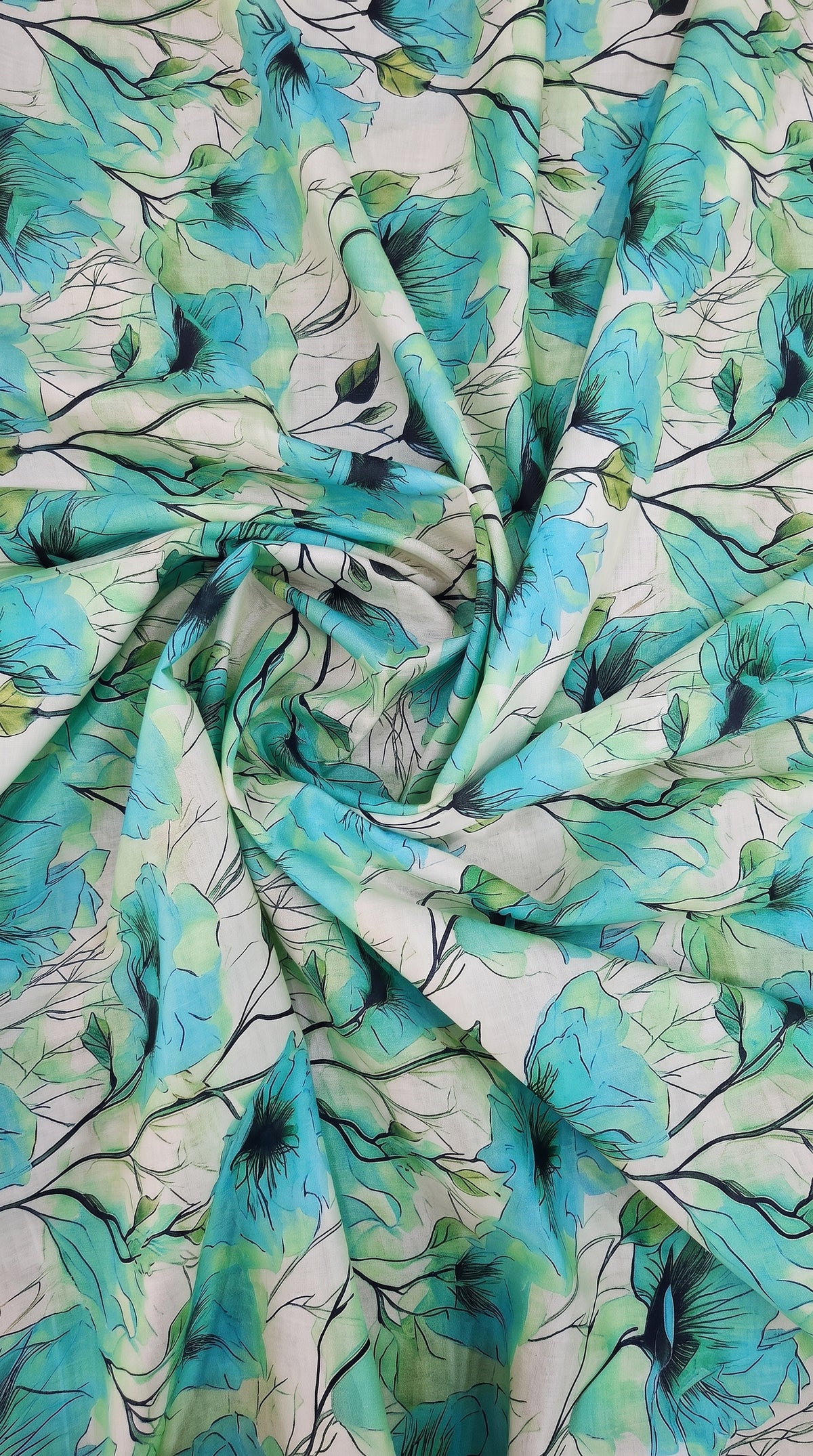 Printed Lawn Unstitched Fabric – FL30