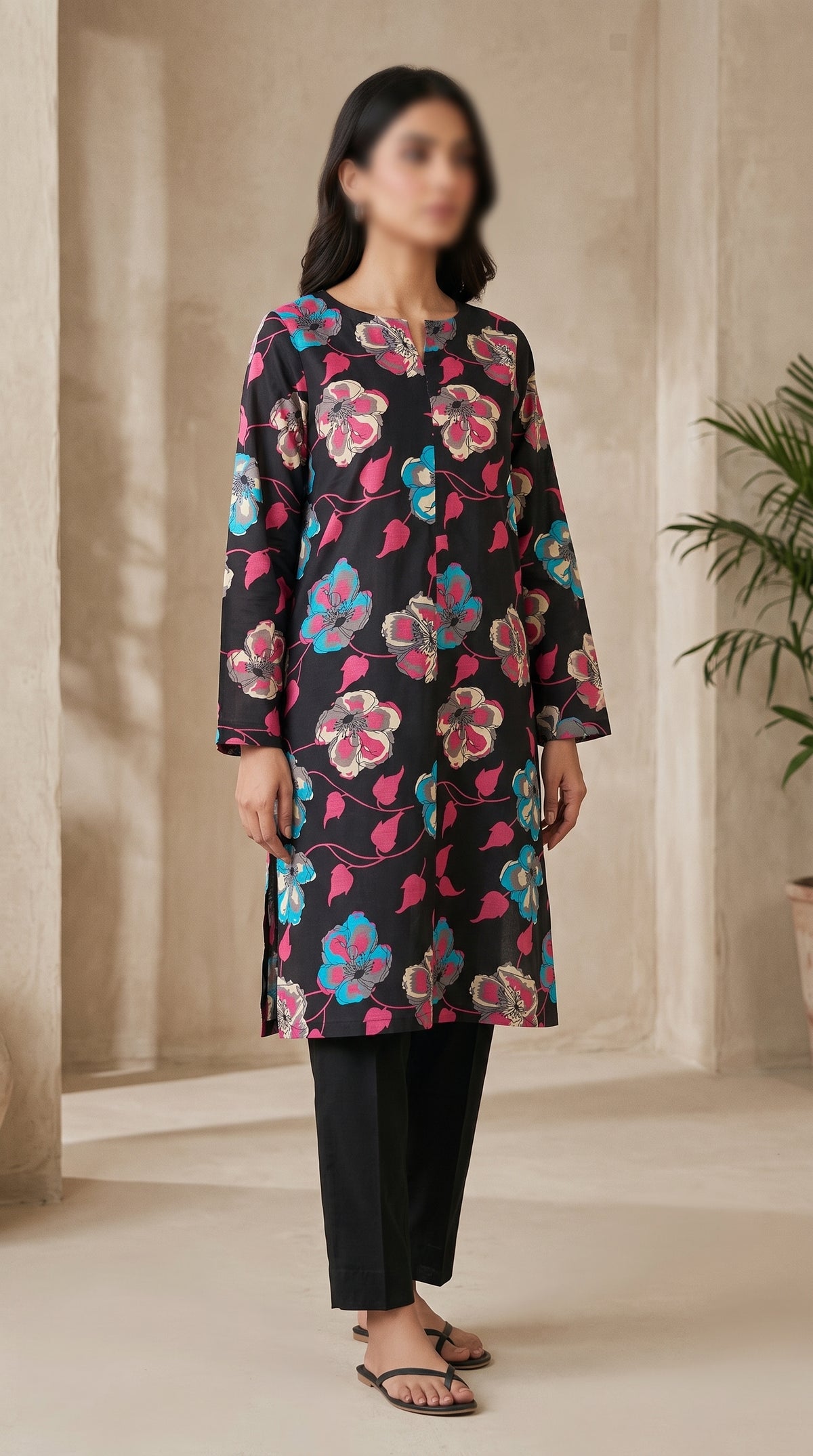 Printed Lawn Unstitched Fabric – FL21