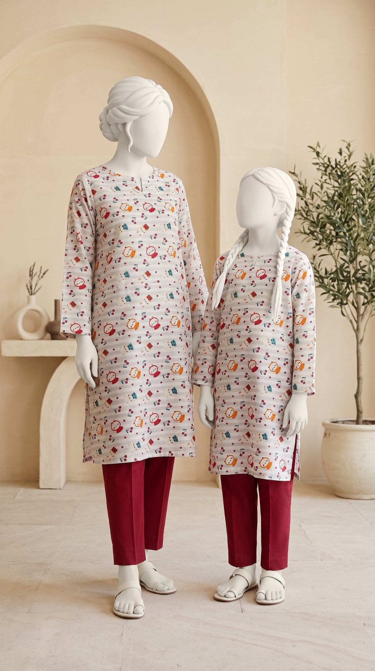 Printed Lawn Unstitched Fabric – FL37