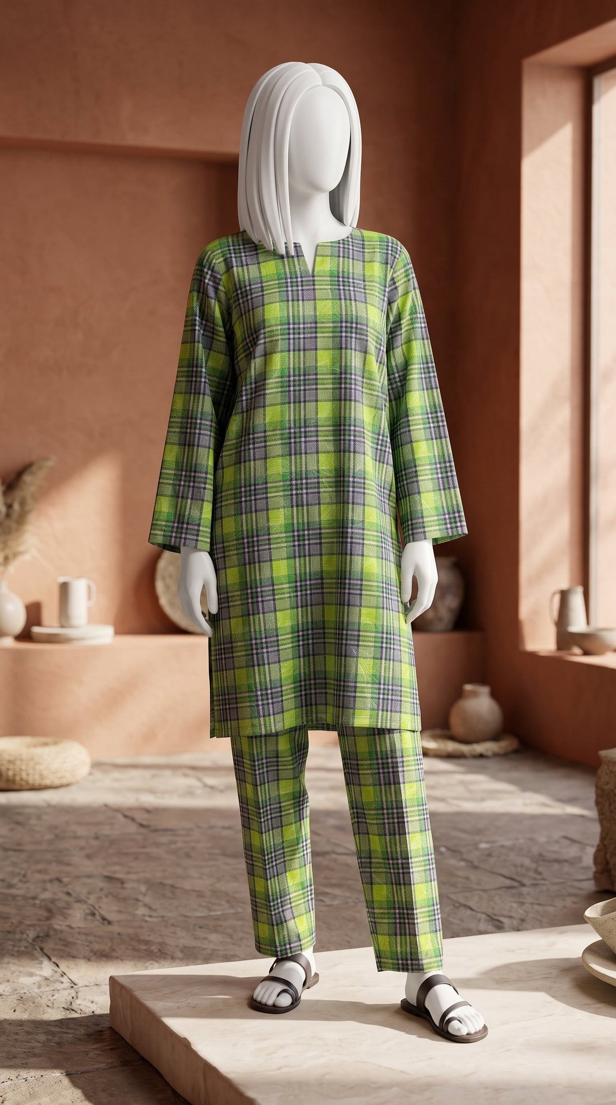 Printed Lawn Unstitched Fabric – FL31