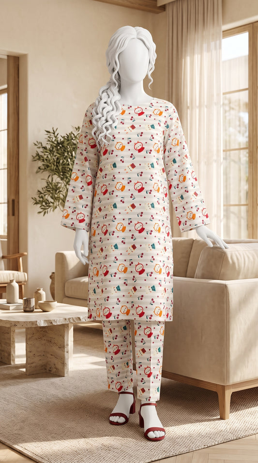 Printed Lawn Unstitched Fabric – FL37