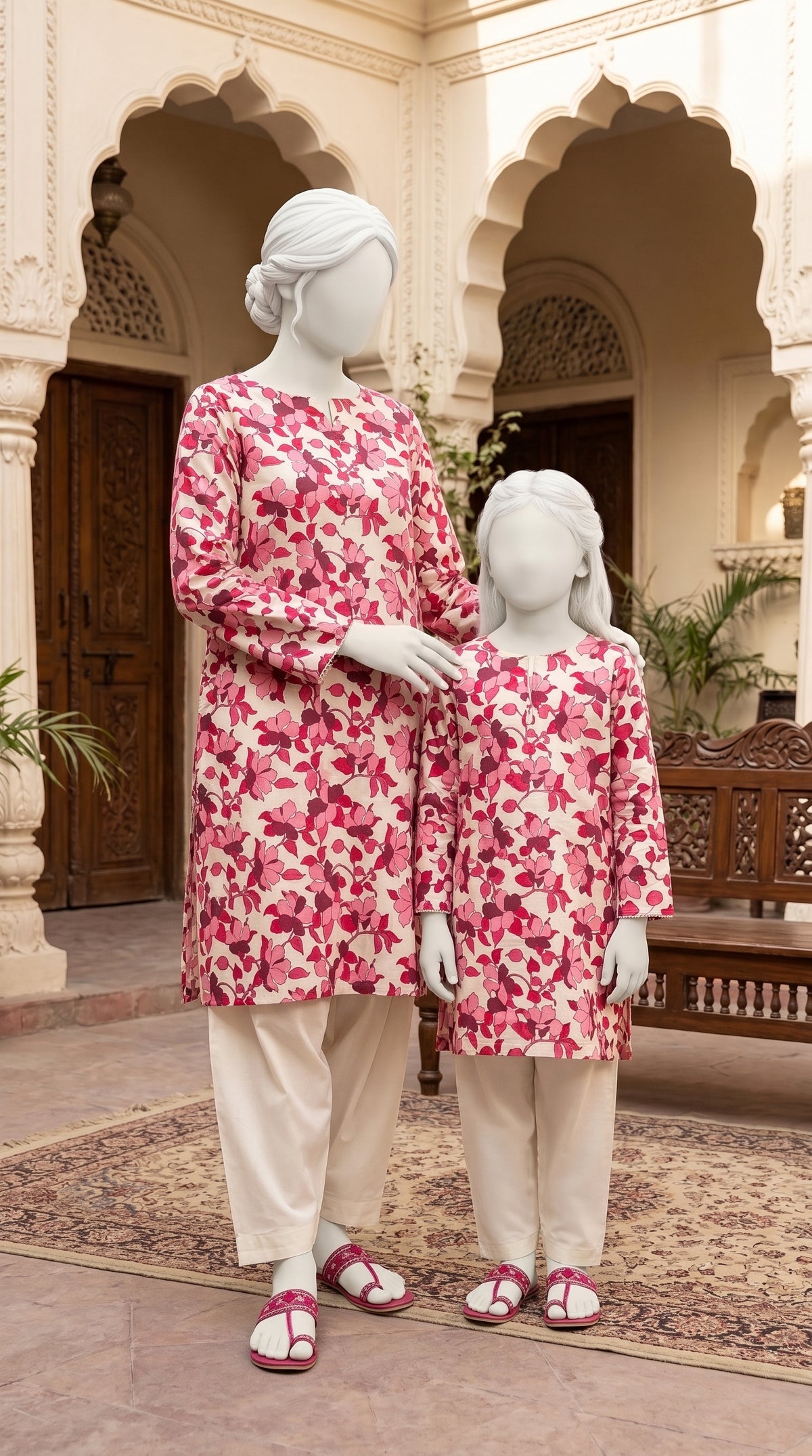 Printed Lawn Unstitched Fabric – FL22