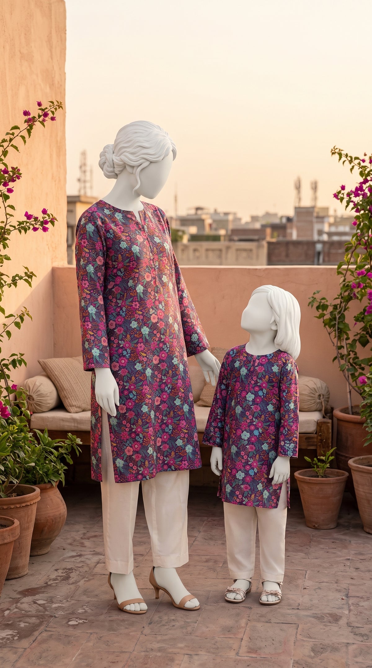 Printed Lawn Unstitched Fabric – FL29