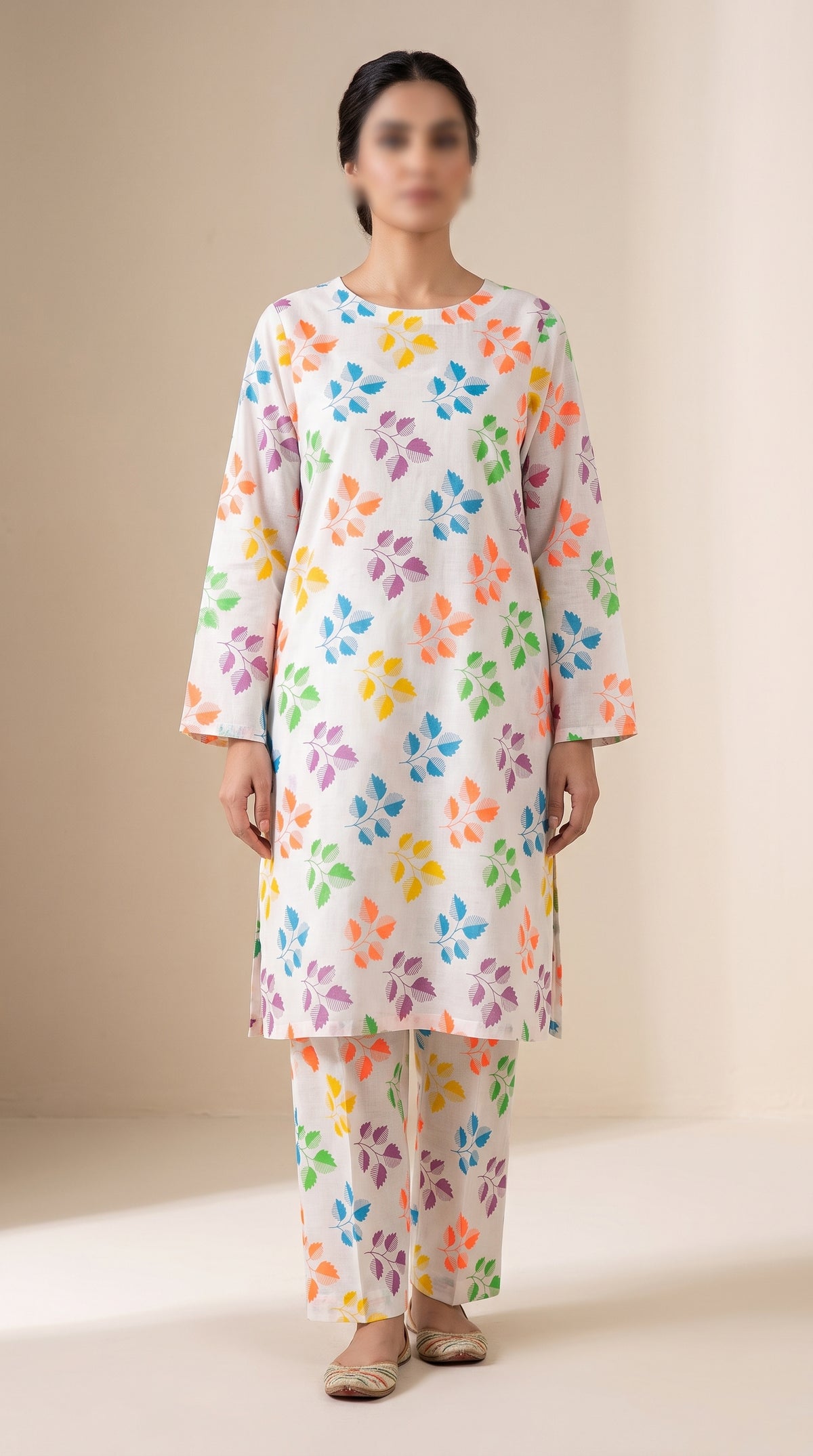 Printed Lawn Unstitched Fabric – FL09