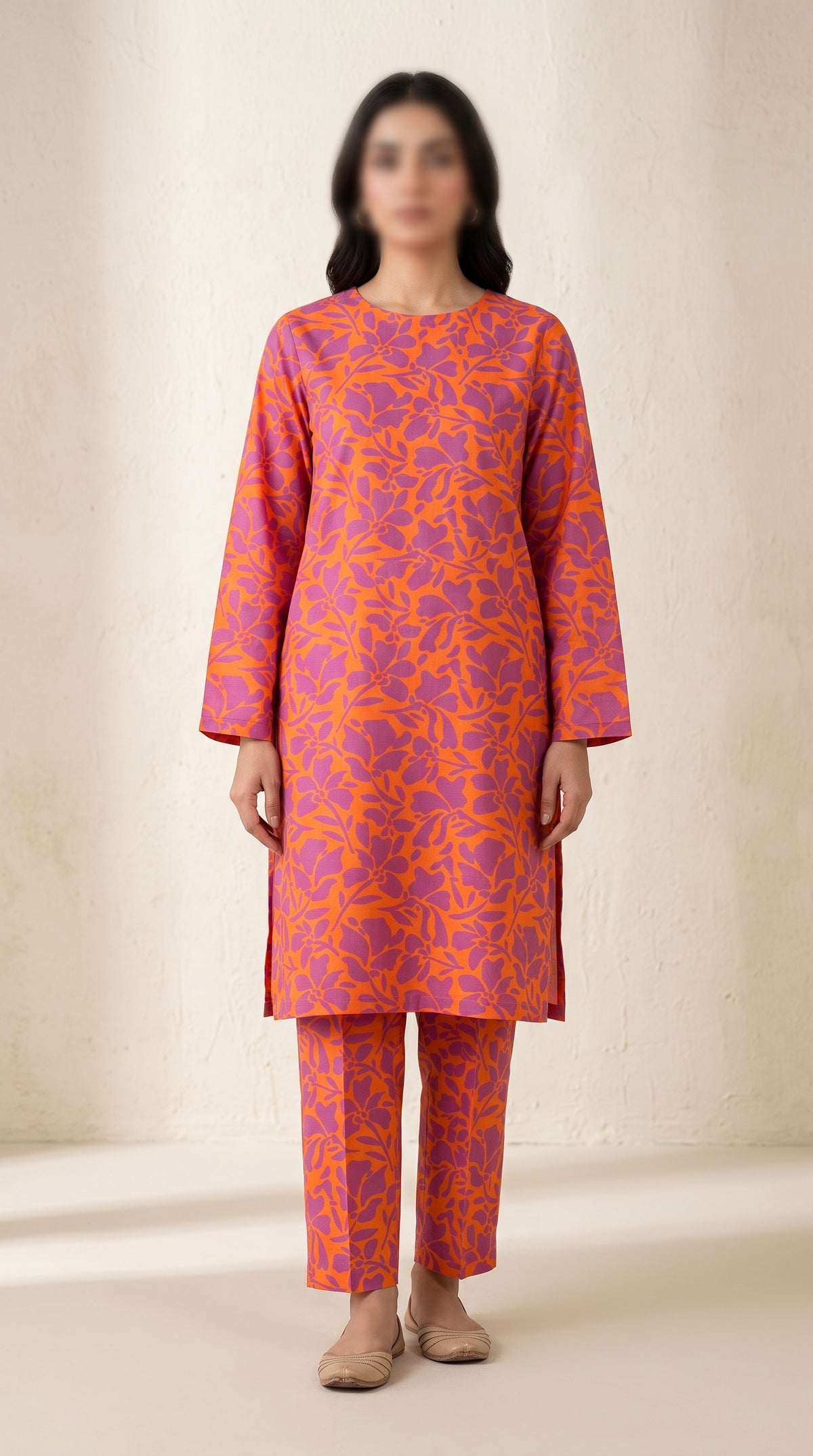 Printed Lawn Unstitched Fabric – FL18