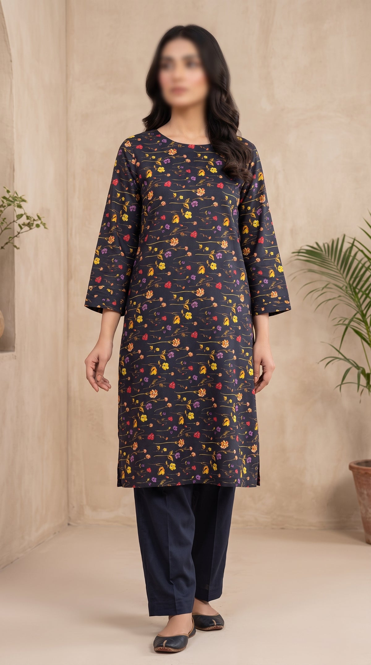 Printed Lawn Unstitched Fabric – FL05