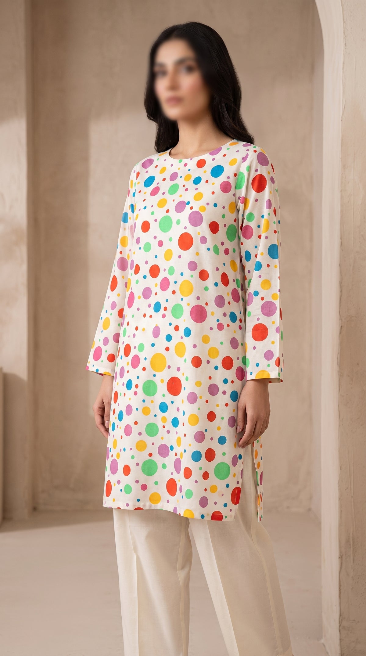 Printed Lawn Unstitched Fabric – FL01