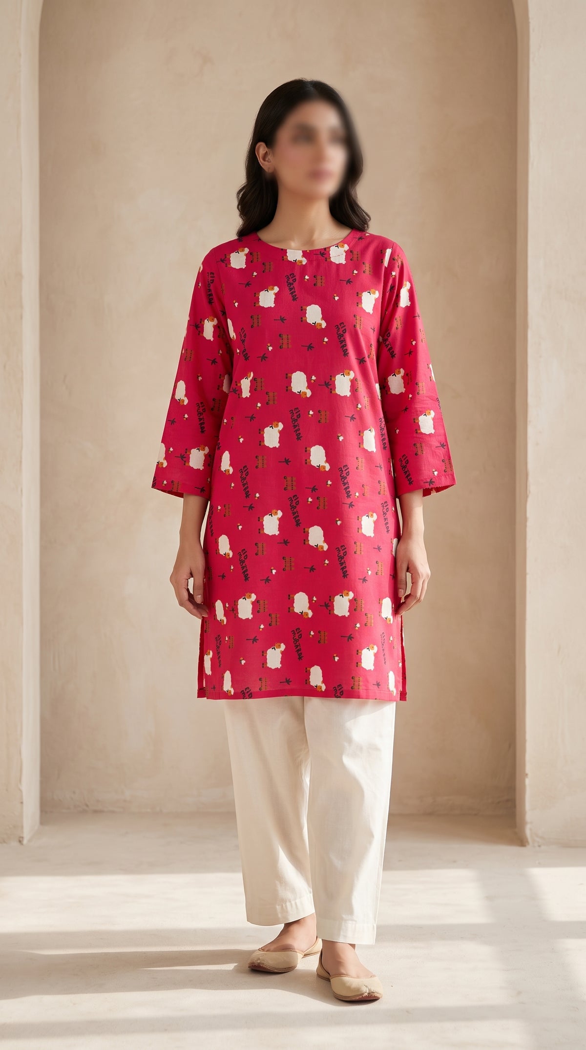 Printed Lawn Unstitched Fabric – FL07