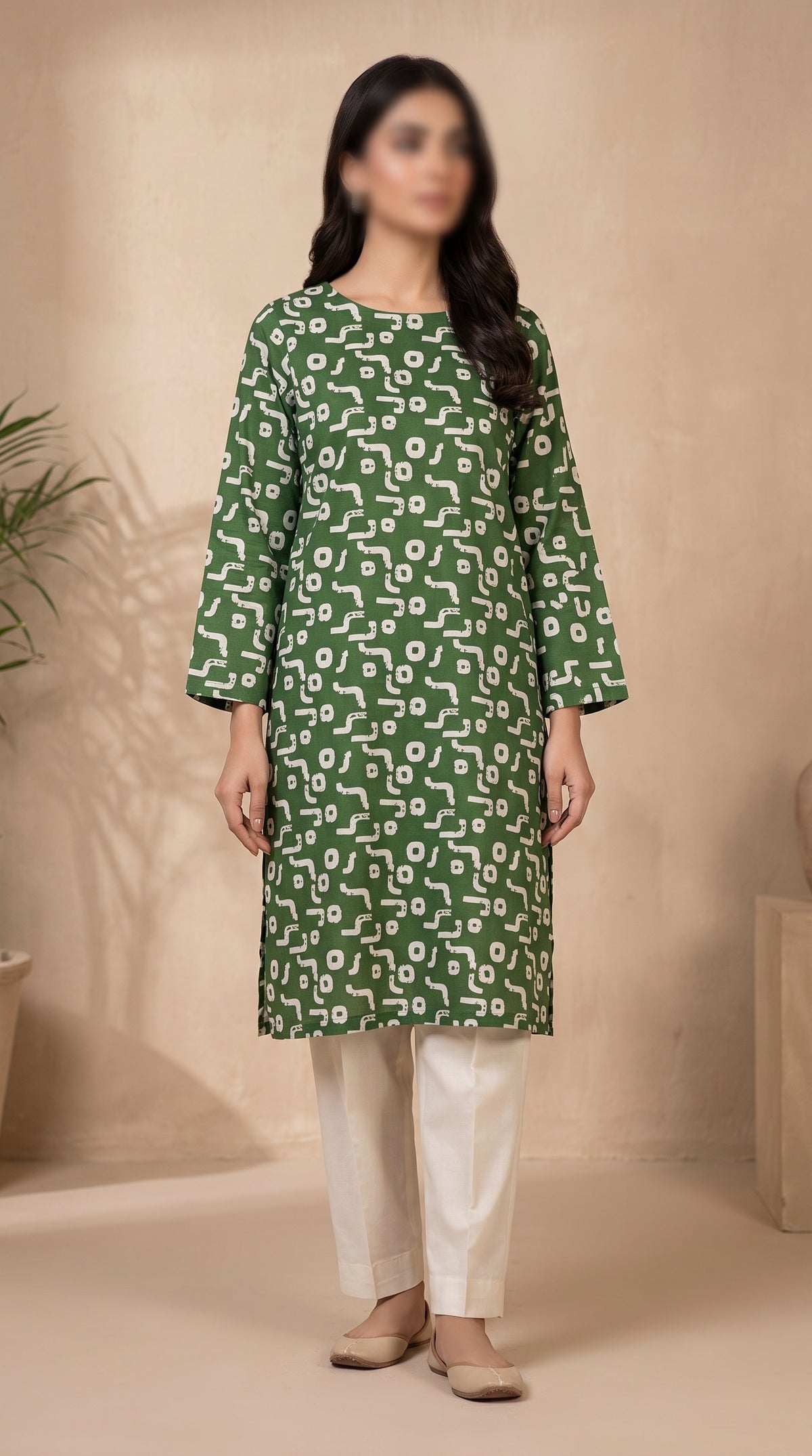 Printed Lawn Unstitched Fabric – FL08