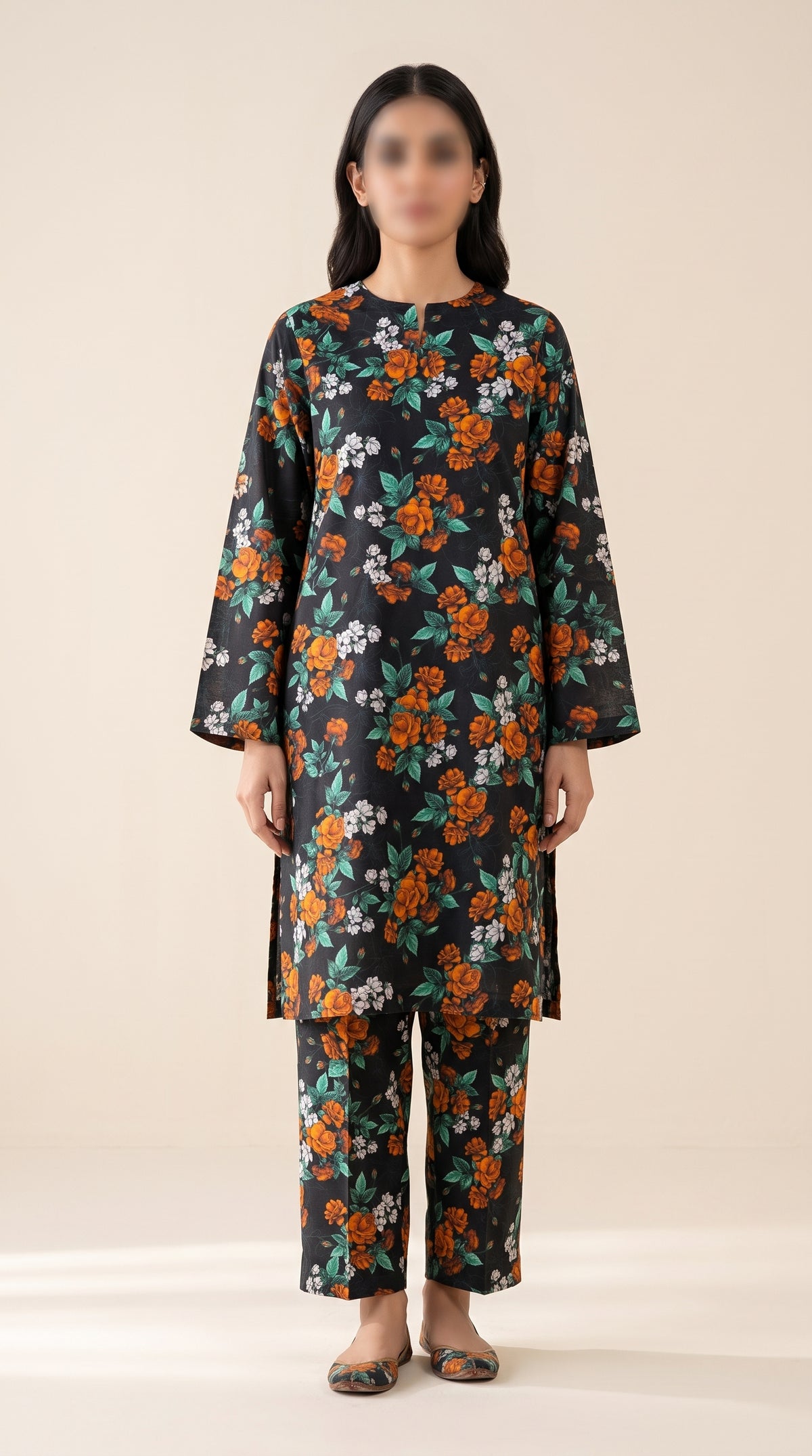 Printed Lawn Unstitched Fabric – FL16