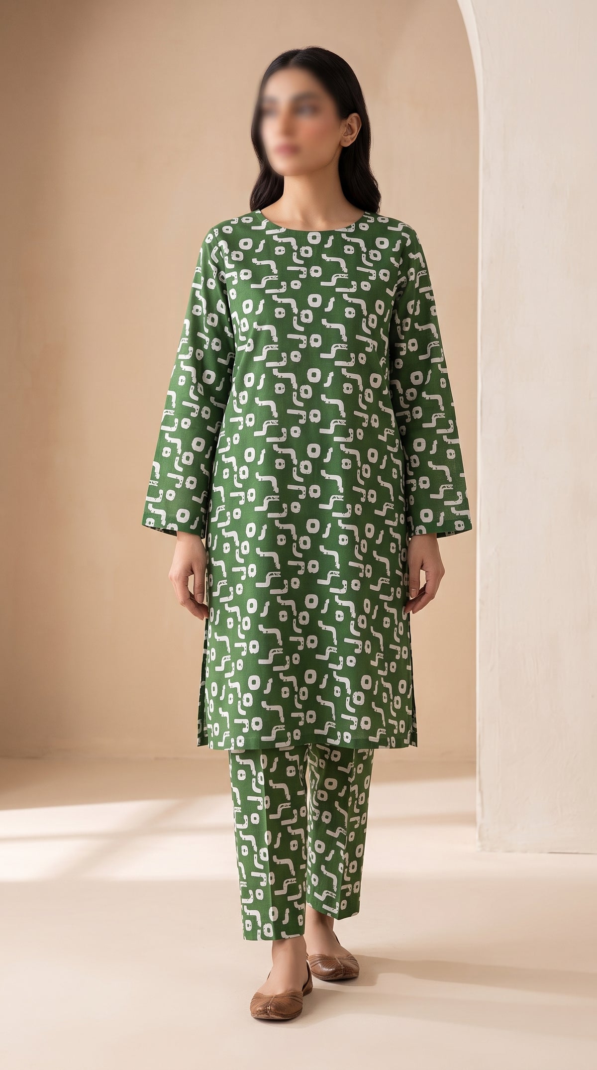 Printed Lawn Unstitched Fabric – FL08